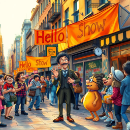 Whose Hello Is It Anyway? - Text-based game