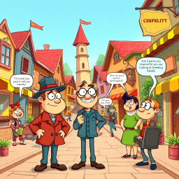 Whose Hello Is It Anyway? - Text-based game