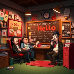 Whose Hello is it Anyway? - Text-based game