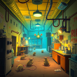 Lab Rats: Whose Lab is it Anyway? - Text-based game
