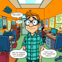 Whose Hello Is It Anyway? - Text-based game