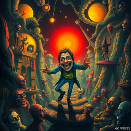 Whose Nightmare Is It Anyway? - Text-based game