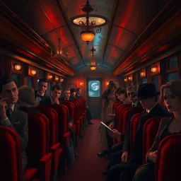 Murder on the Moonlight Express - Text-based game