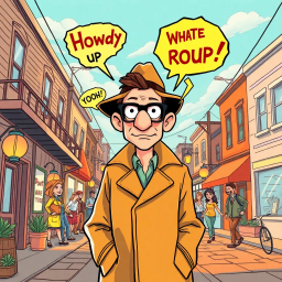 Whose Hello Is It Anyway? - Text-based game