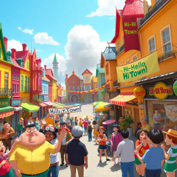 Whose Hello Is It Anyway? - Text-based game