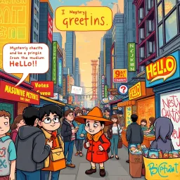 Whose Hello Is It Anyway? - Text-based game