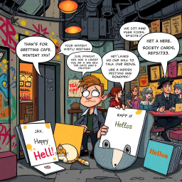 Whose Hello Is It Anyway? - Text-based game