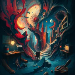 Whose Nightmare Is It Anyway? - Text-based game