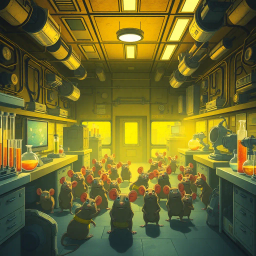 Lab Rats: Whose Lab Is It Anyway? - Text-based game