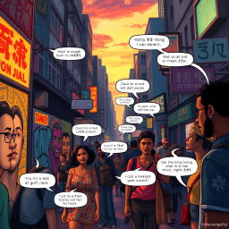 Code Switch Chronicles: Whose Hello Is It Anyway? - Text-based game