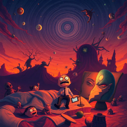 Whose Nightmare Is It Anyway? - Text-based game