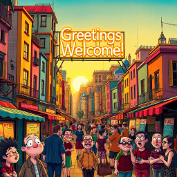 Whose Hello Is It, Anyway? - Text-based game