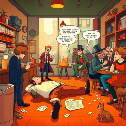 Whose Hello Is It Anyway? - Text-based game