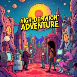 Penny Dreadful's High-Dimension Adventures - Text-based game