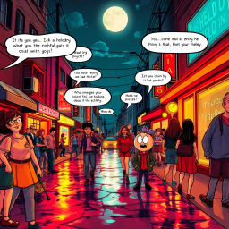 Whose Hello is it Anyway? - Text-based game