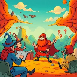 MetaQuest: Whose Adventure Is It Anyway? - Text-based game