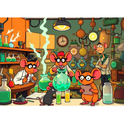 Lab Rats: Whose Lab Is It Anyway? - Text-based game