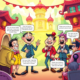 Whose Hello Is It Anyway? - Text-based game