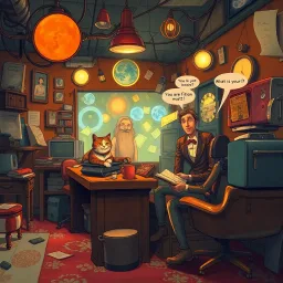 Whose Hello Is It Anyway? - Text-based game