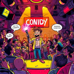 Whose Laugh is it Anyway? - Text-based game