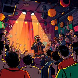 Whose Line Is It Anarchy? - Text-based game