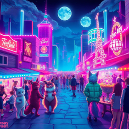 Furry Fables: A Tale of Temptation - Text-based game