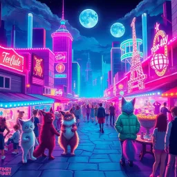 Furry Fables: A Tale of Temptation - Text-based game
