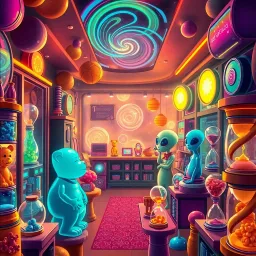 Galactic Gift Shop: A Cosmic Caper - Text-based game