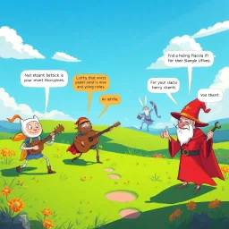 Whose Adventure Is It Anyway? - Text-based game