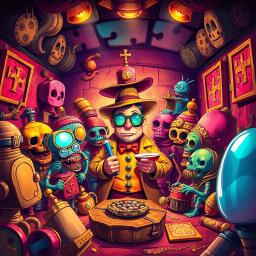 Relic Rumble: Whose Is It Anyway? - Text-based game