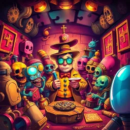 Relic Rumble: Whose Is It Anyway? - Text-based game