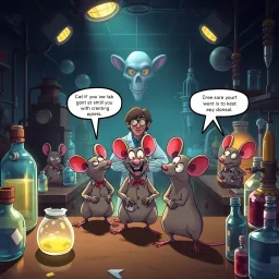 Lab Rats: Whose Lab Is It Anyway? - Text-based game