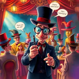 Whose Hat Is It Anyway? - Text-based game