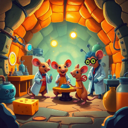 Lab Rats: Whose Lab Is It Anyway? - Text-based game