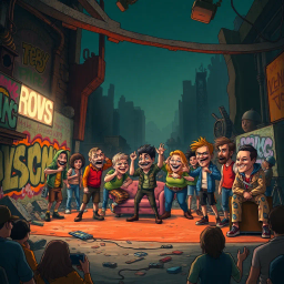 Whose Line is it Apocalypse? - Text-based game