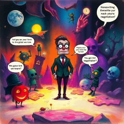 Nightmare Negotiator - Text-based game