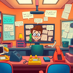 Whose Hello is It Anyway? - Text-based game