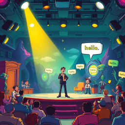 Whose Hello Is It Anyway? - Text-based game