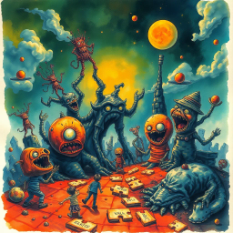 Whose Nightmare Is It Anyway? - Text-based game