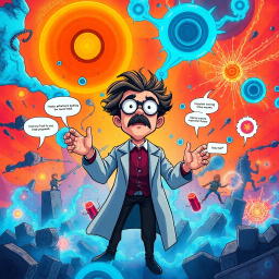 Magnetic Mayhem: The N48 Chronicles - Text-based game