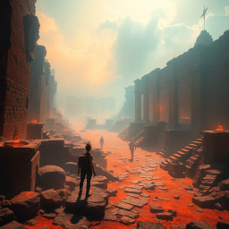 Echoes of the Ancients - Text-based game