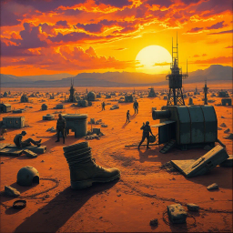 Echoes of the Wasteland - Text-based game