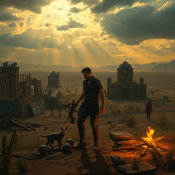 Wasteland Wanderers - Text-based game