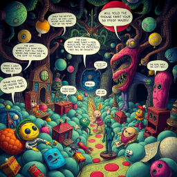 Whose Nightmare Is It Anyway? - Text-based game