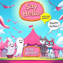 Whose Hello Is It Anyway? - Text-based game