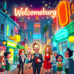 Whose Hello Is It Anyway? - Text-based game