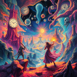 Dreamscape Duel: Whose Nightmare Is It Anyway? - Text-based game