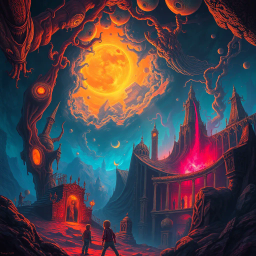 Nightmare Chronicles: The Dreamweaver's Duel - Text-based game