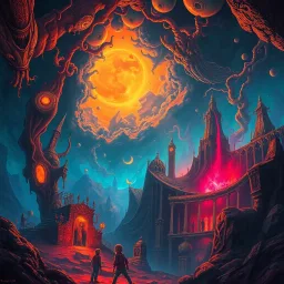 Nightmare Chronicles: The Dreamweaver's Duel - Text-based game