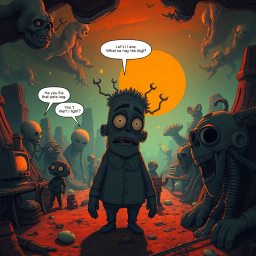 Whose Nightmare Is It Anyway? - Text-based game